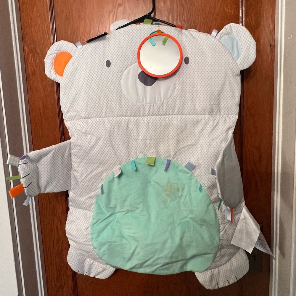 Tummy Time Play Mat (small stain)
